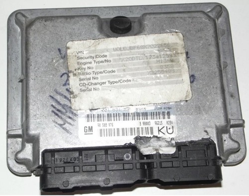 Vauxhall x20dtl ecu - vauxhall,