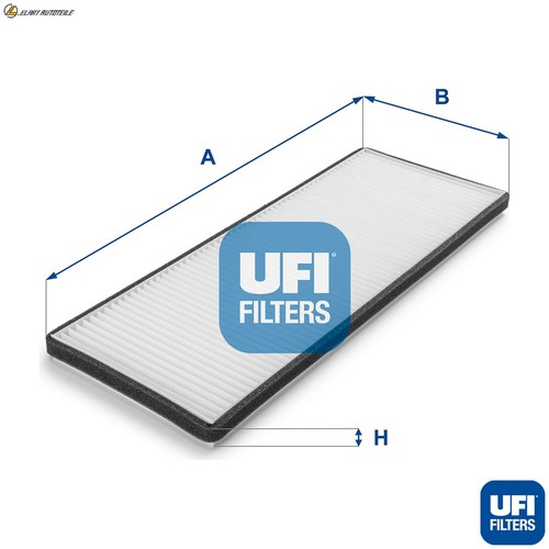 Filter interior air 015 00 - interior, 53.015.00